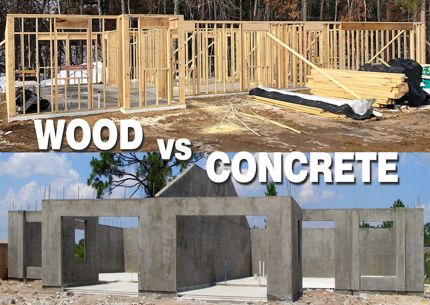 Wood vs Concrete is a Whole New Ballgame